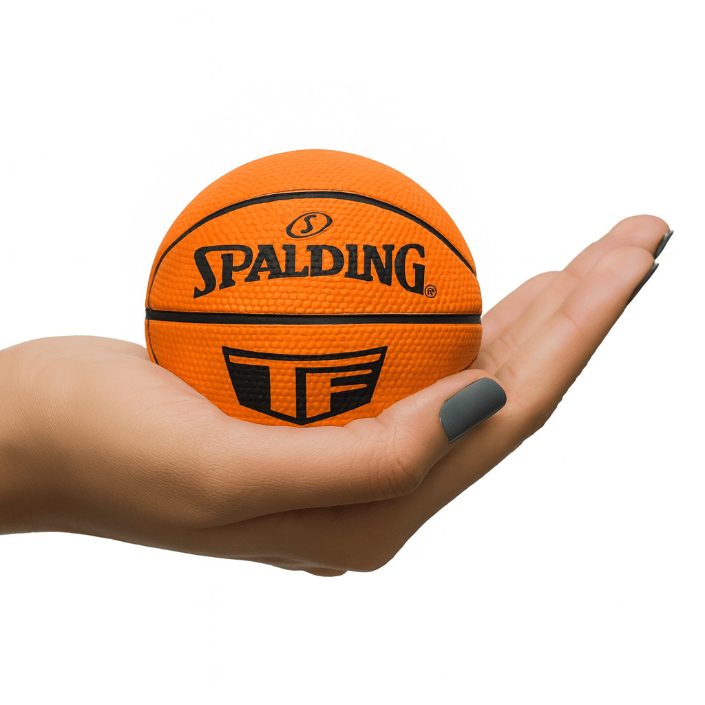 Mini Bola de Basquete Spalding TF Spaldeen - Laranja