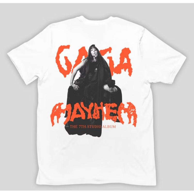 Camiseta Unissex Lady Gaga Mayhem 7th Album - Promoção