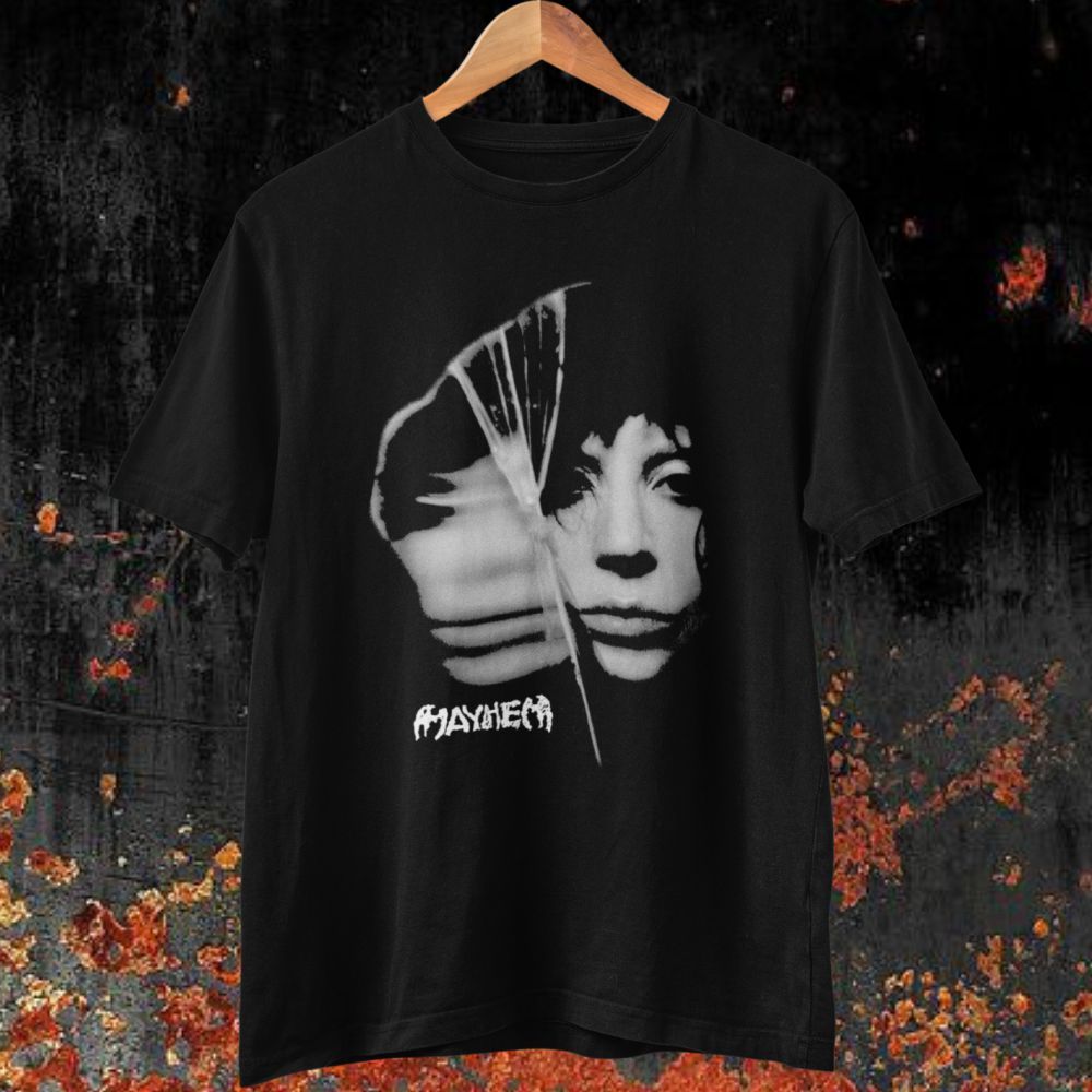 Camiseta Lady Gaga | MAYHEM [tamanho tradicional, oversized e plus size]