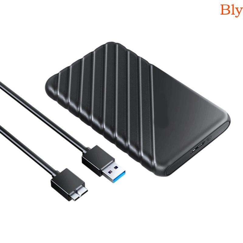 Bly 5Gbps 2 5 Polegadas USB3 0 Gabinete Disco Rígido Externomente Caso Portátil