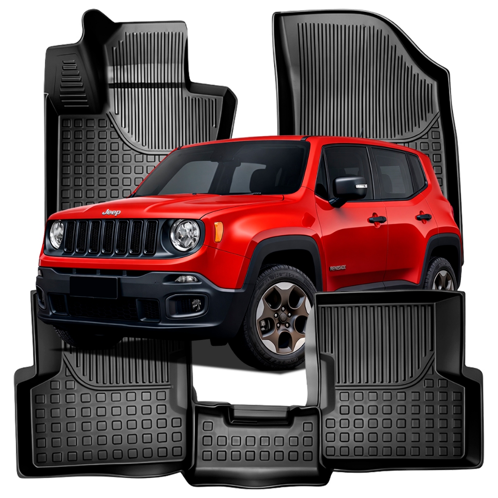 Tapete Bandeja Borracha Borda Alta Renegade 2015 2016 A 2026