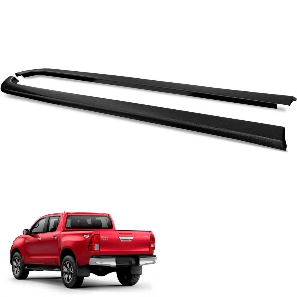 Protetor de Borda Hilux 2016 a 2025 Lateral Caçamba Bepo