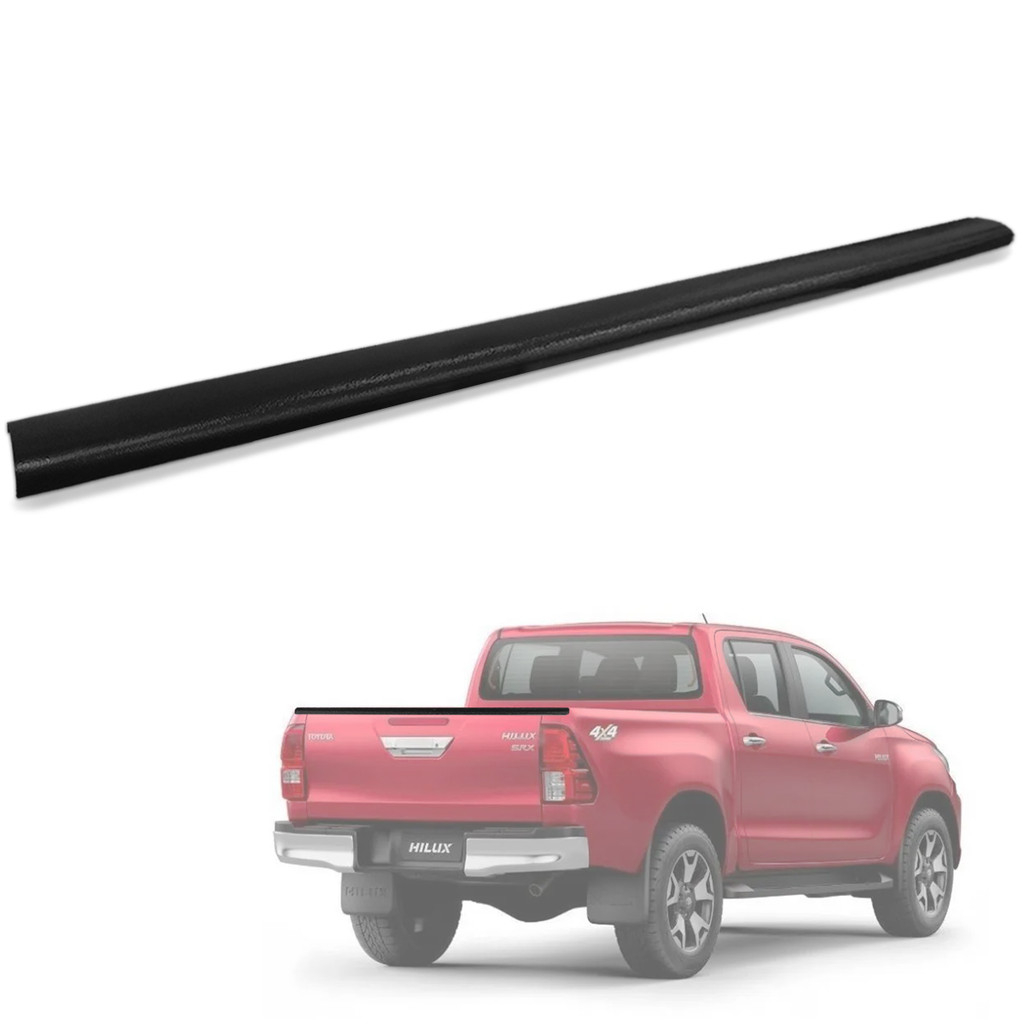 Protetor de Borda Hilux 2016 a 2025 Tampa Traseira Bepo