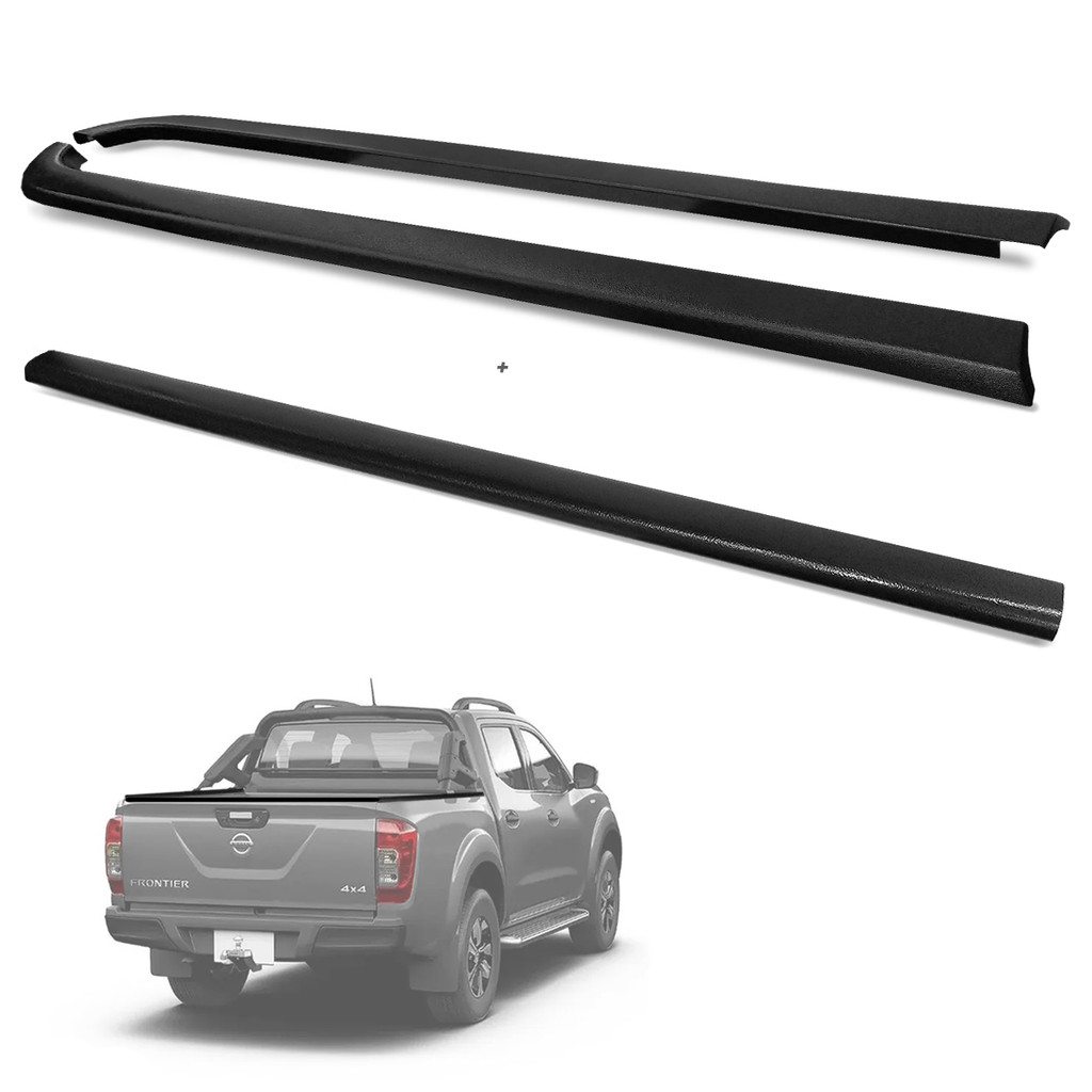 Kit Protetor de Borda Frontier 2017 a 2022 Lateral e Tampa Caçamba