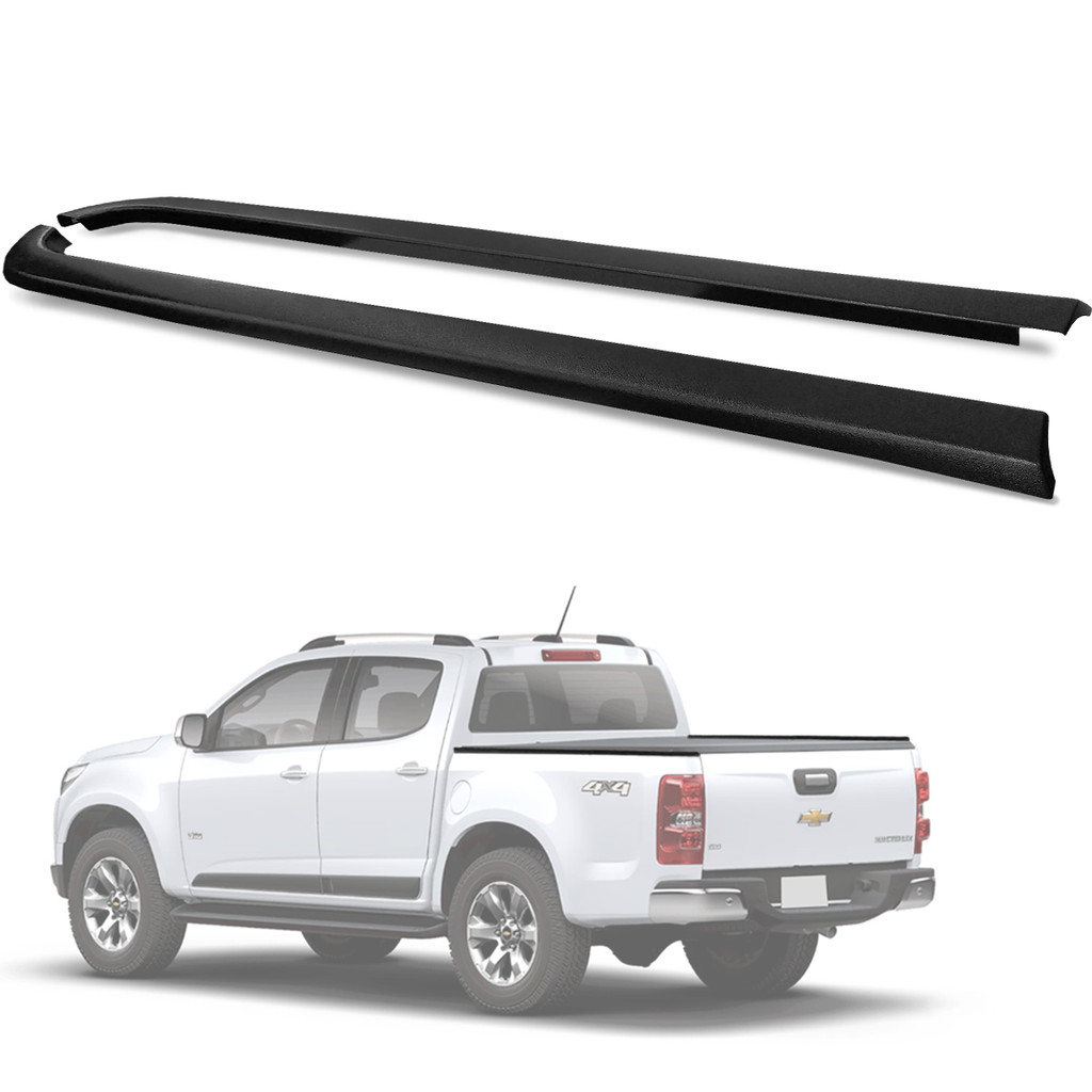 Kit Protetor de Borda S10 CD 2012 a 2022 Lateral e Tampa Caçamba