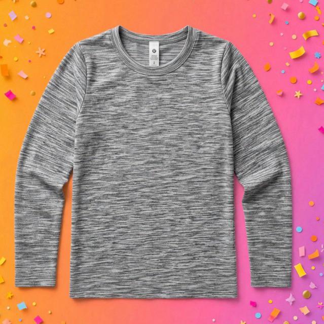 Kit  Blusas Térmicas infantil Menino Menina Unissex Manga long Inverno Bebê Segunda Pele Peluciada