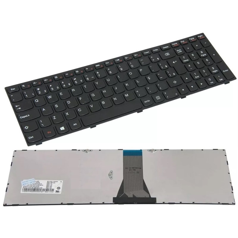 Teclado Notebook Lenovo G50-80 / Z50-70 / Ideapad 300 15