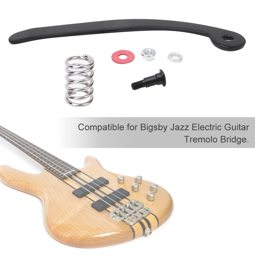 lilystudio.br-SIP-TW Tremolo Vibrato Bridge Tailpiece Peças Manivela Junta Parafuso para Guitarra Bigsby