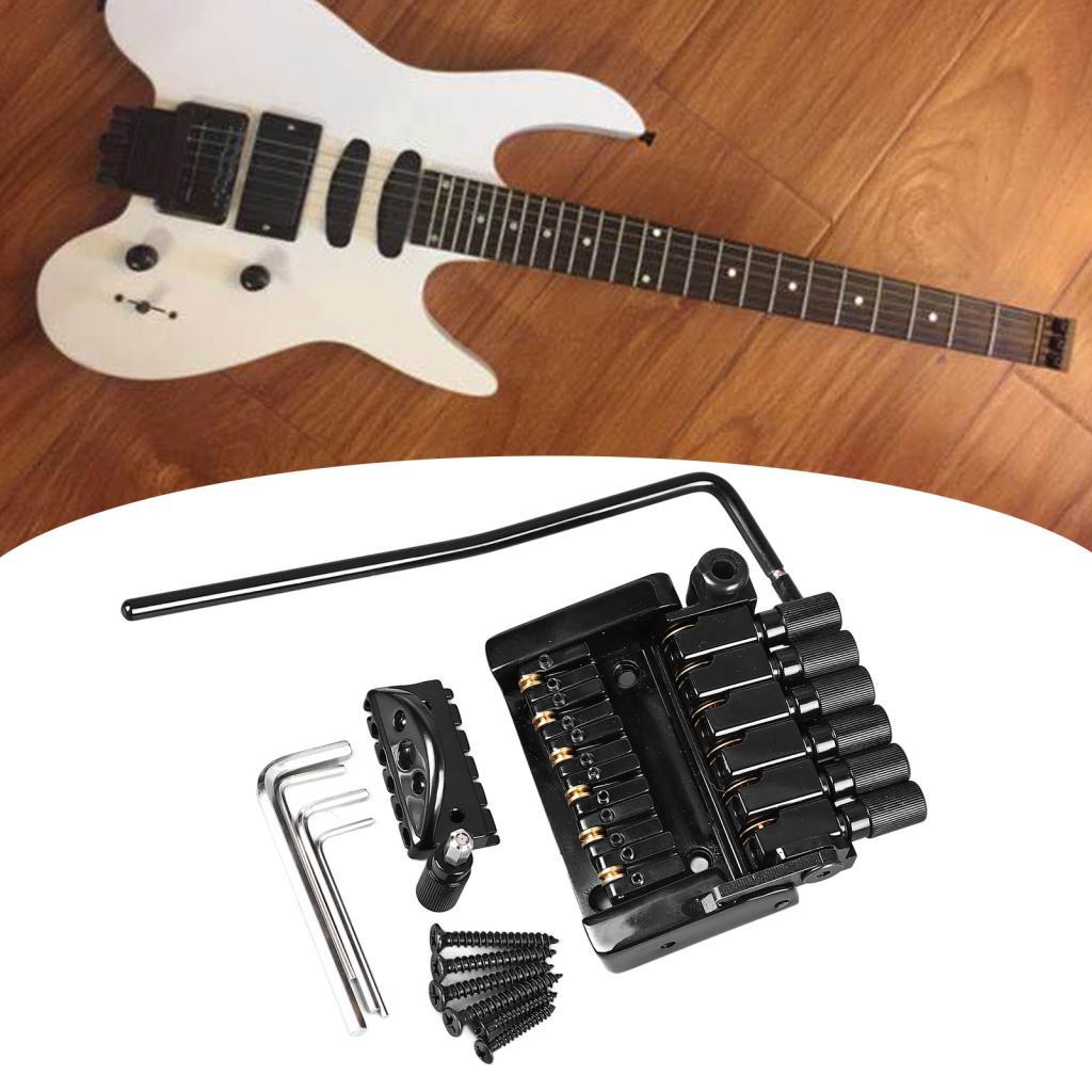 lilystudio.br-SIP-TW Irfora Headless Guitar Bridge Tailpiece Atualização exclusiva de efeito vibrato para