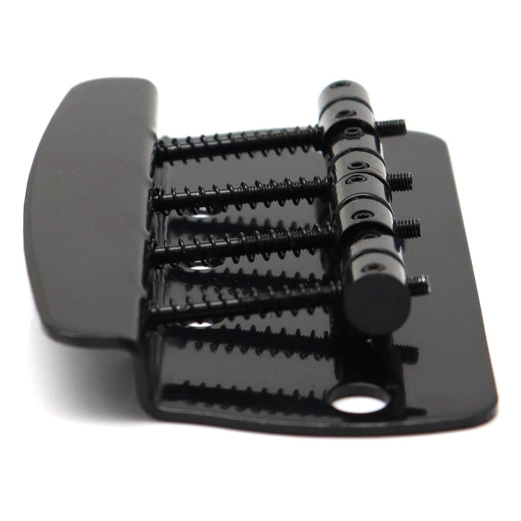 ST-4 String Bass Bridge Tailpiece Para Sterling by Music Man Style Black Set