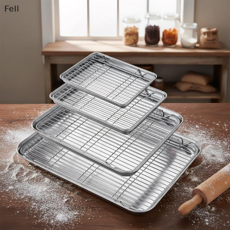 [Fel] Bandeja De Cozimento De Aço Inoxidável Com Conjunto Ra De Resfriamento Removível Non-sti Ch Venda Quente