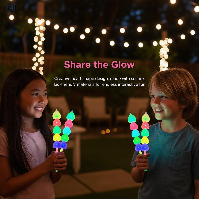 [Fel] 1 Unidade LED Neon Party Glow Sti Love Candied Haws Melhorando Sua Experiência De Celebração Venda Quente