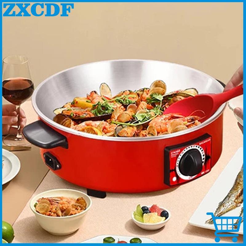uloverun188 12 Polegada Panela Quente Elétrica Multifuncional Não-sti Frigideira MultiCooker Sopa Hotpot Para Casa Cozin
