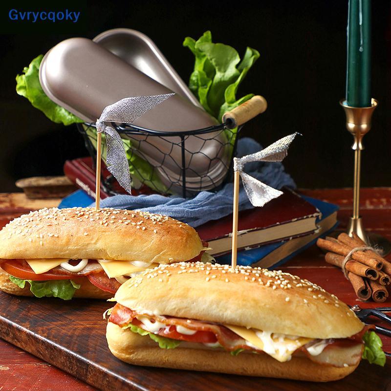 Gvrycqoky 1 Peça 7 Polegada Molde De Cachorro-Quente Forma De Pão Não Sti Assadeira Oval Acessórios De Cozinha Ferrament