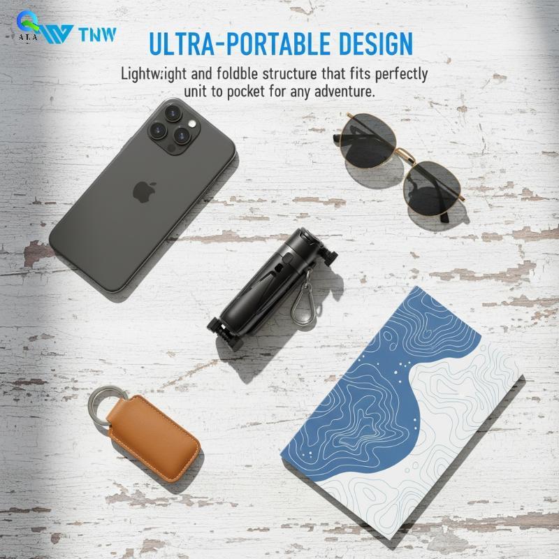 [ala] TNW T26 Selfie Sti Mini Tripé Extensível Para Telefone Com Gravação Remota De Vídeo Vlog [Venda Quente]