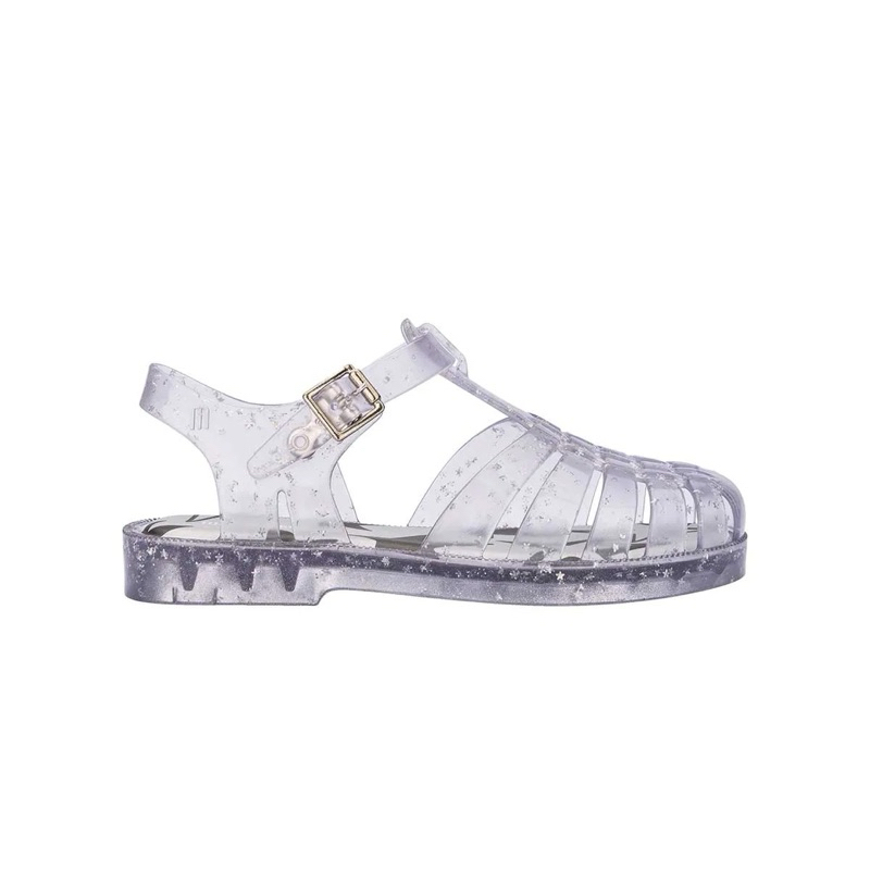 Mini Melissa Possession Sandália Fecho Em Fivela Melissa Material Melflex