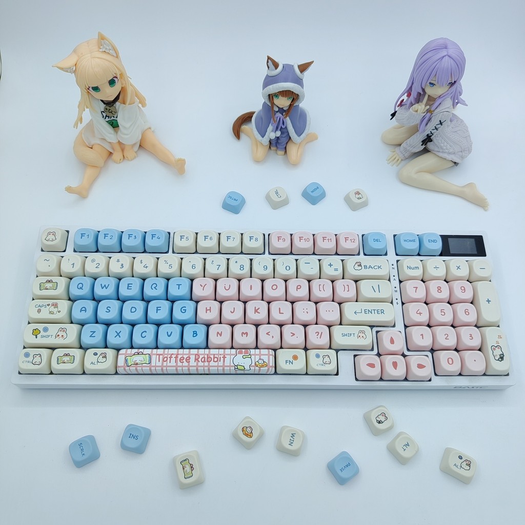 Zhi altura 98hi75 botão leite doce f87rk chapéu de desenho animado sublimação 99104 coelho fofo moa Xiaoning