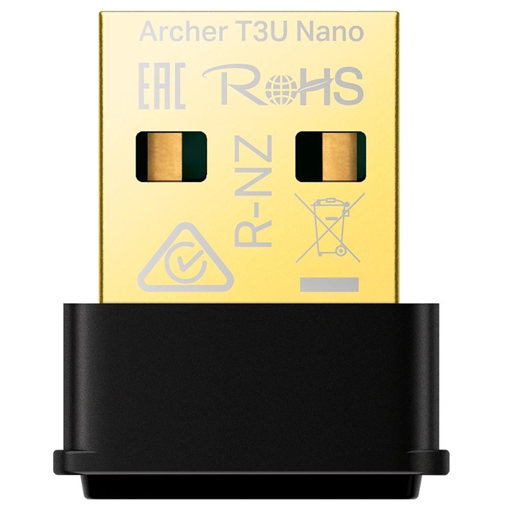 ADAPTADOR WIFI USB 3.0 TP-LINK ARCHER T3U NANO AC1300