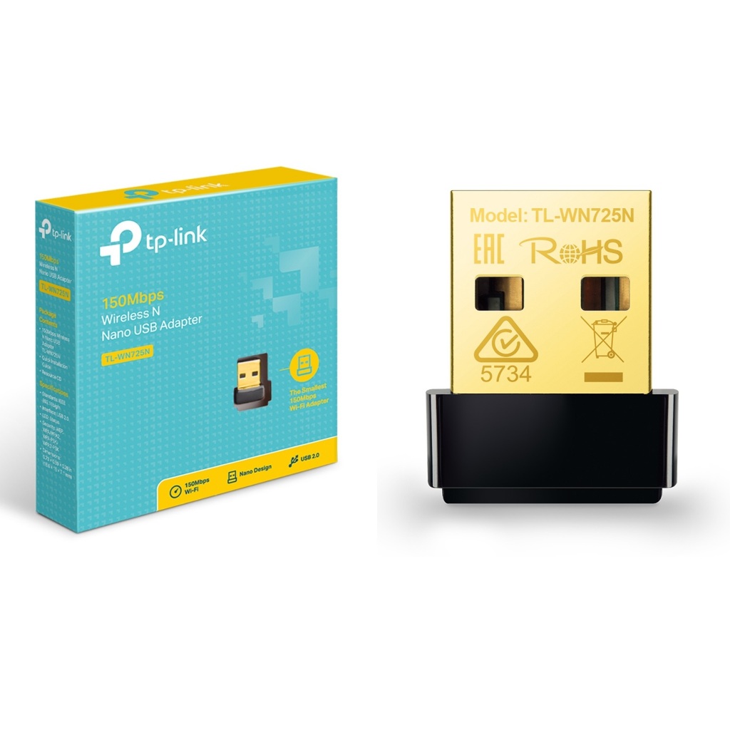 TP-Link Nano Adaptador USB Wireless N150Mbps TL-WN725NB