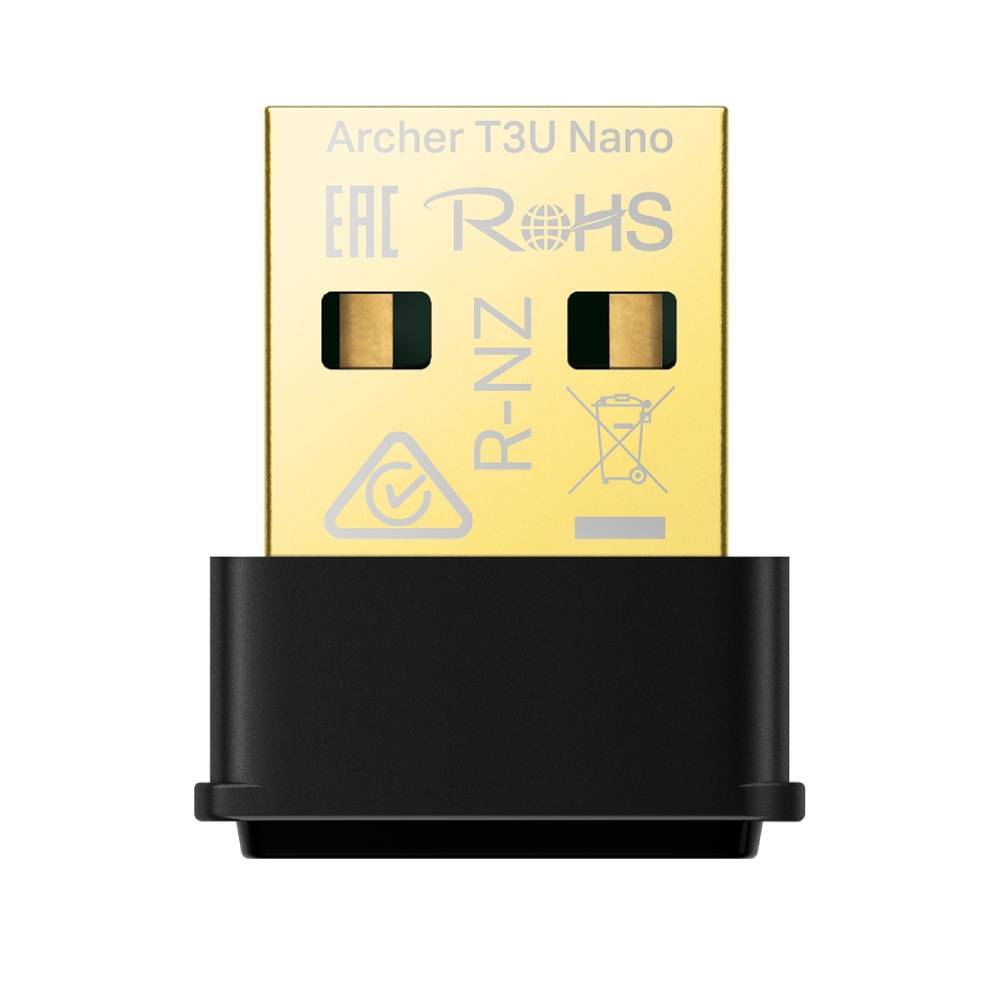 Adaptador USB TP-Link Archer T3U Nano MU-MIMO Wireless AC1300 Dual Band