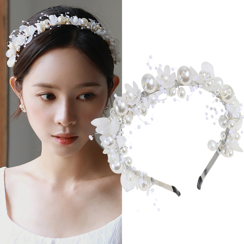 Nova Tiara de Fada Dourada - Faixa de Cabelo Flora Princesa (Estilo JPN/KOR)