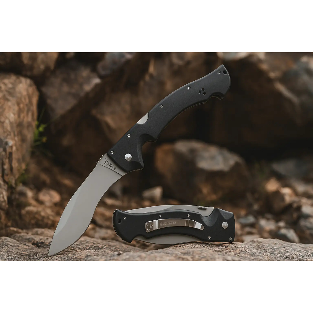 Faca Dobrável Estilo Rajah II 35,5cm em Aço D2 e Cabo G10