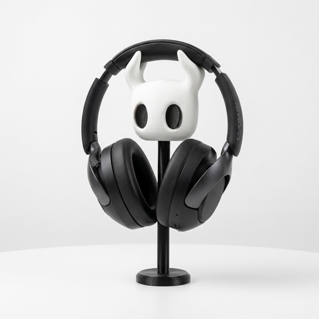 Suporte de Headset/Fone Hollow Knight Gamer - Decoração de Mesa