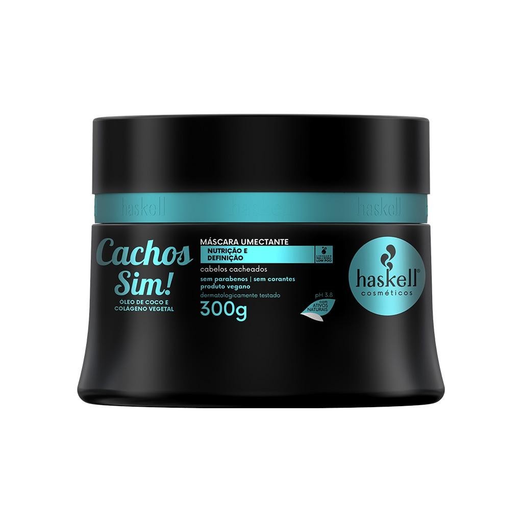 Máscara Cachos Sim! Nutrição e Definição Haskell 300g