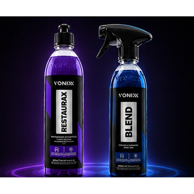 Kit Vonixx Restaurax + Blend Cera Líquida Spray 500ml
