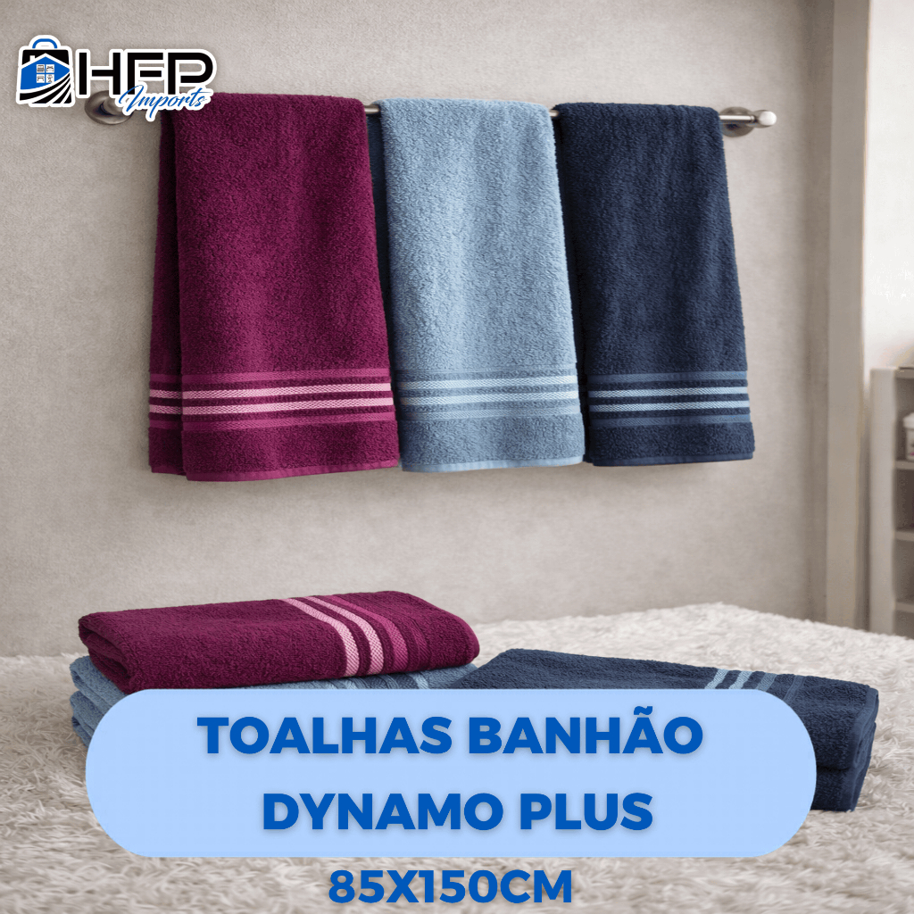 Toalha Banhão Banho Camesa Dynamo Plus 85x150cm Macia Alta Absorção Algodão