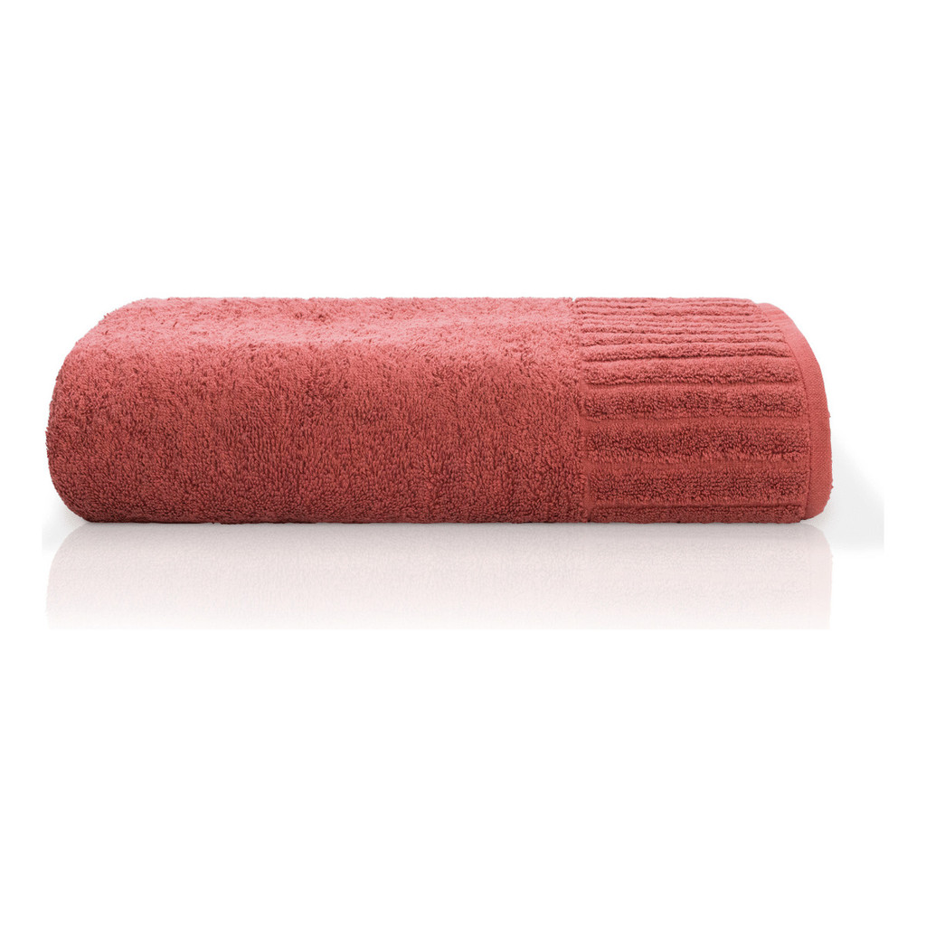 Toalha Banho Gigante Velour Nanosoft Algodão 85x150cm Vinho