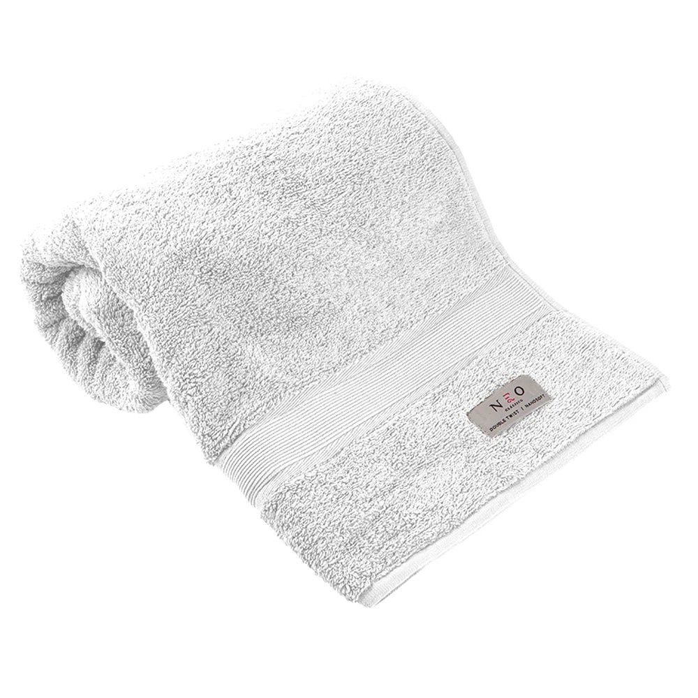 Toalha Banho Felpuda Icone Nanosoft 85x150cm  Cor: Branca