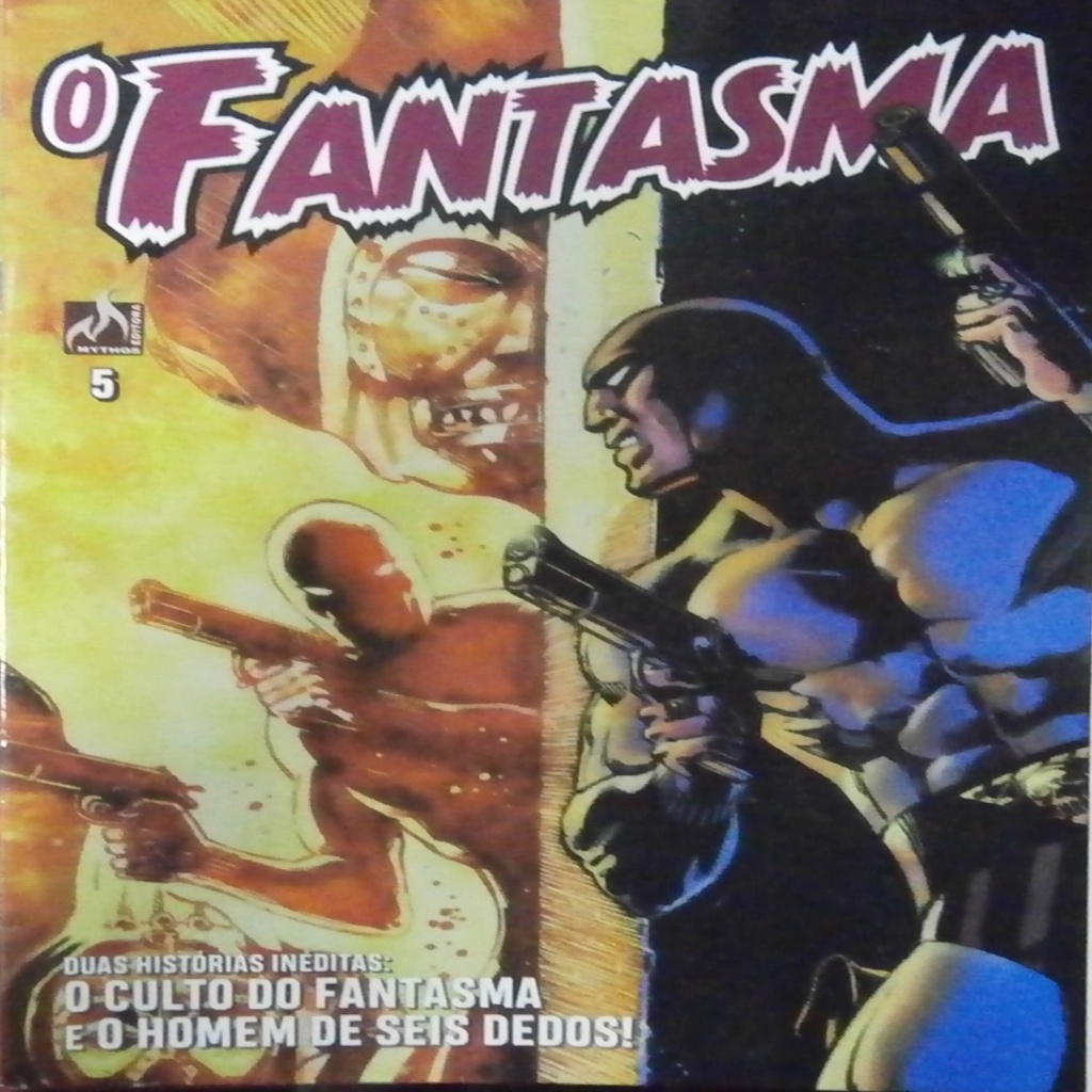 O FANTASMA N° 5 - O CULTO DO FANTASMA - O HOMEM DE SEIS DEDOS! autor MADDEN E VELLUTO