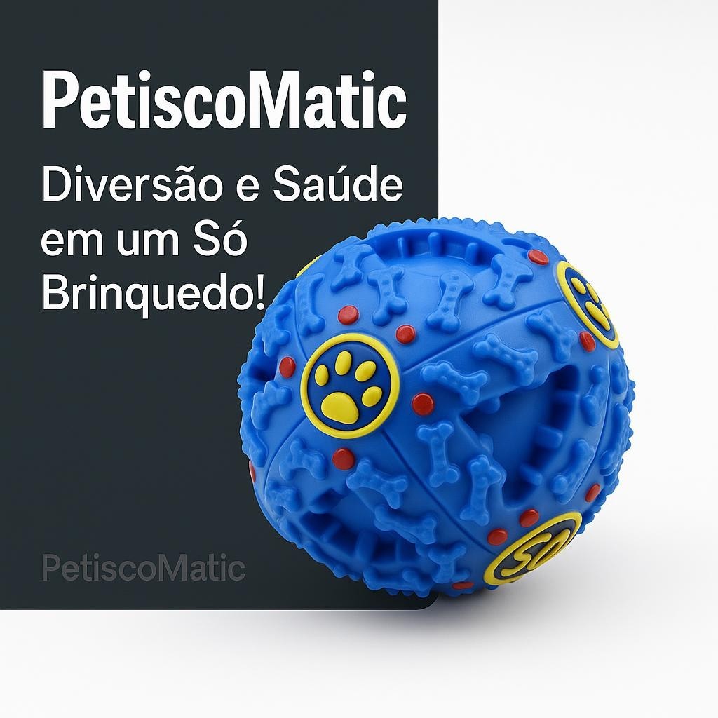 Brinquedo Interativo para Cachorros Mordedor Sonoro Petisco