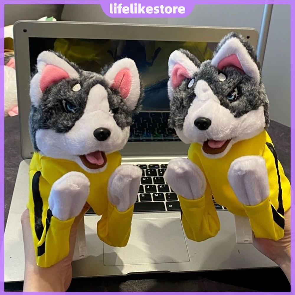 Fantoche De Mão De Boxe De Pelúcia Luva Animal Brinquedo Interativo De Efeitos Sonoros Para Jovens [lifelikestore.br]