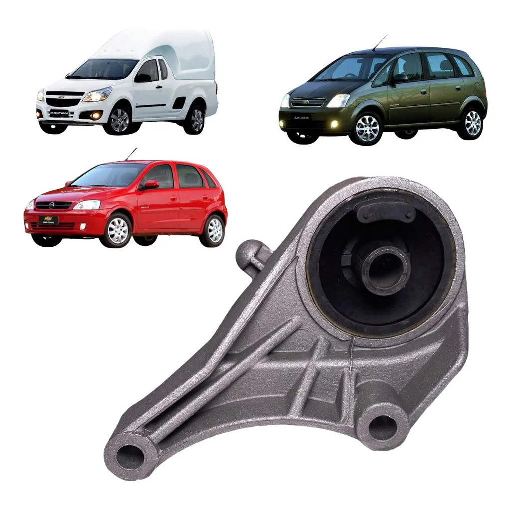 Coxim Dianteiro Esquerdo Motor Corsa Meriva Montana Suspex