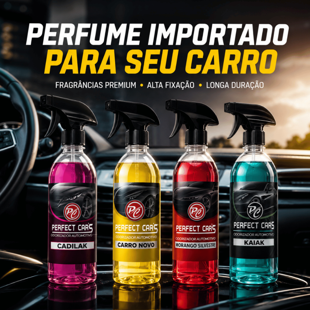 Cheirinho Para Carro Aromatizador Automotivo Perfume Importado Cheiro de Carro Novo Kaiak Perfect Cars
