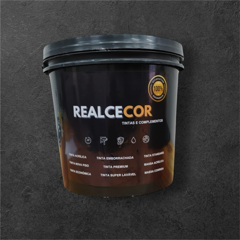 Tinta Piso Realcecor 16 kg Resistente Antimofo Sem Cheiro