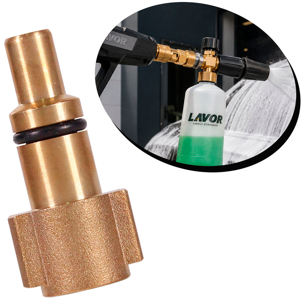 Adaptador Snow Foam Lavor Vonixx Encaixe Rápido para Canhão de Espuma