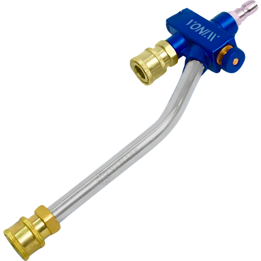 Válvula Bypass Vonixx Adaptador Jato Dupla Ação Snow Foam