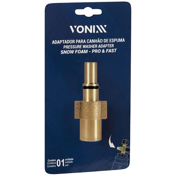 ADAPTADOR SNOW FOAM BLACK E DECKER G1/4 F - VONIXX 2005123