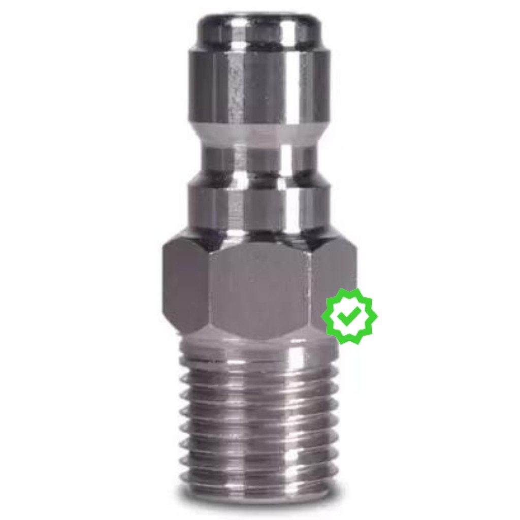 Adaptador Canhão de Espuma Vonixx Snow Foam 1/4 F Engate Rápido Alta Pressão Lavagem Auto