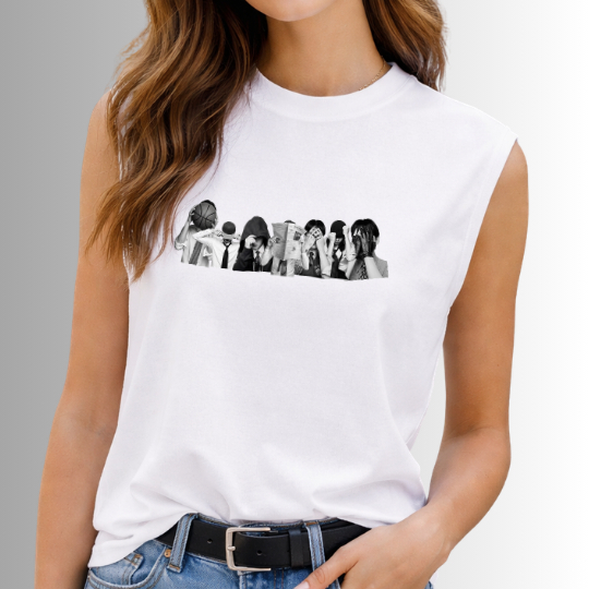Regata Machão Unissex BTS Bangtan ARMY ARIRANG II Tour 2026 Estilo KPop  - Blusa Cavada