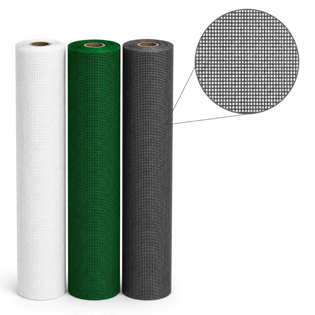 Tela Mosquiteiro Nylon 1,50Alt X 10m de Comprimento Resistente Proteção Anti-Insetos Porta/Janela