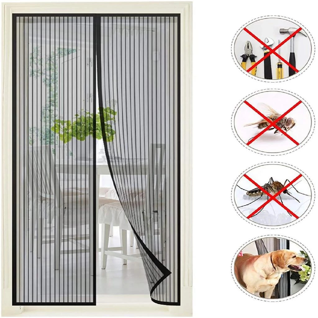 Tela Mosquiteira Anti Inseto/mosquito P/ Porta 2,10m x 1m/Janela 1,5 m x 1,3 m