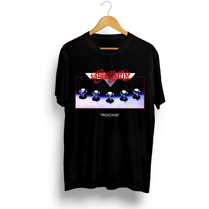 Camisa 100% algodão Aerosmith banda rock envio rapido - Didi_Outlet