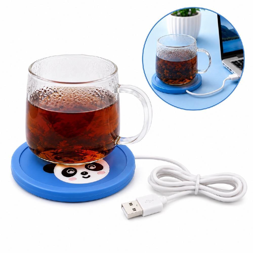 AQUECEDOR ELETRICO MINI FOGAO COOKTOP PORTATIL AQUECE AGUA CAFE MESA BANCADA USB TOMADA CARRO CANECA XICARA MULTIUSO BAS