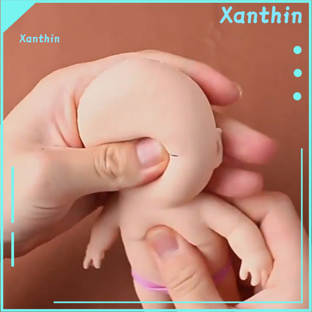 Squeeze Fidget Toy Cute Baby Doll – Flexible Soft Anti-stress Squishy Pinch for Kids Adults Stress Relief Vent Party F