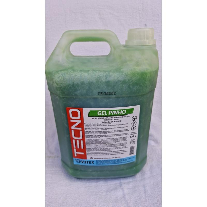 Limpa Canil Concentrado Em Gel 5l - Tira Cheiro De Xixi