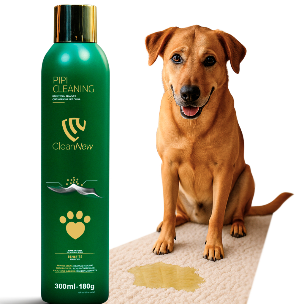 Limpa Xixi Tira Cheiro de Tecidos Elimina Odor Rápido Higienizador Em Espuma Linha Pet